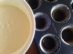 Oreo-Erdbeer-Cheesecake Muffins 6