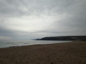 Praa Sands Beach an der Südküste Cornwalls 01