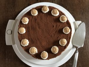 Rezept Tiramisu Torte ohne Ei in der Creme