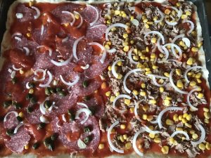 Pizza mit glutenfreiem Boden backen