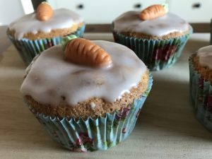 Glutenfreie Teff-Möhrenmuffins mit Xylit