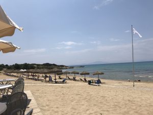 Strand von Kyllini - Richtung Zakynthos