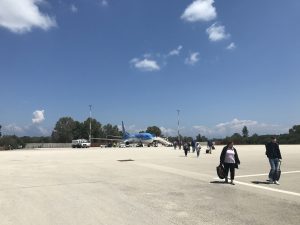 Flughafen Araxos/Patras auf Peloponnes