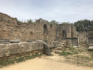 Alte Tempel in Olympia - Peloponnes
