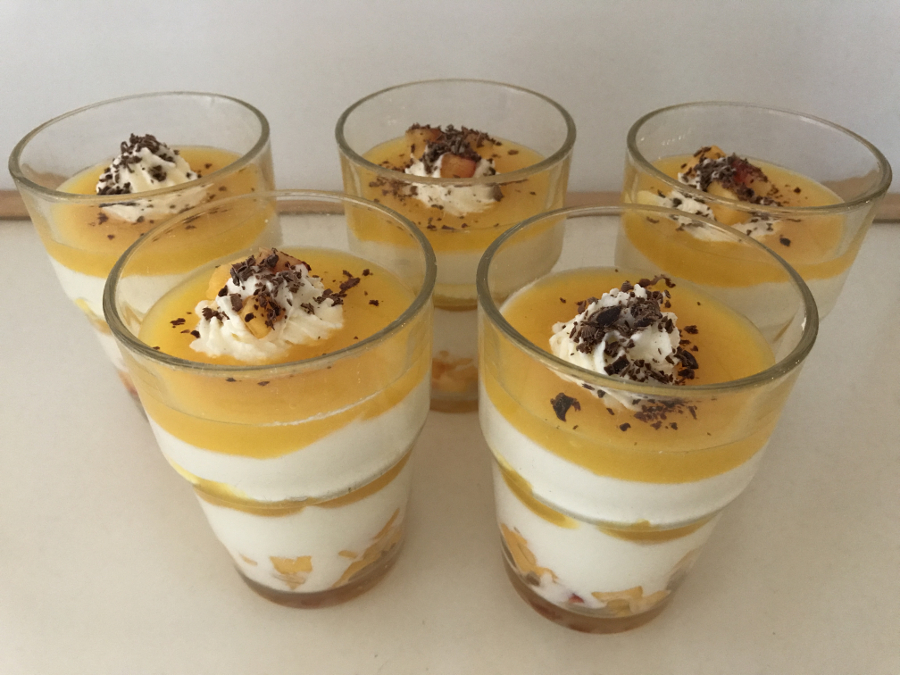 Dessert im Glas – Maracuja Traum – bee in flipflops