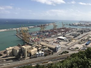 Containerhafen Port Vell Barcelona