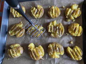 Quetsch Kartoffeln - Smashed Potatoes