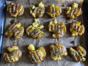 Quetsch Kartoffeln - Smashed Potatoes