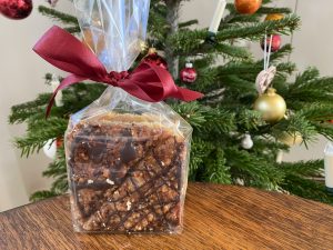 Nussecken als Geschenk verpackt