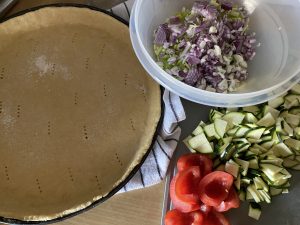 Quarkteig für Quiche